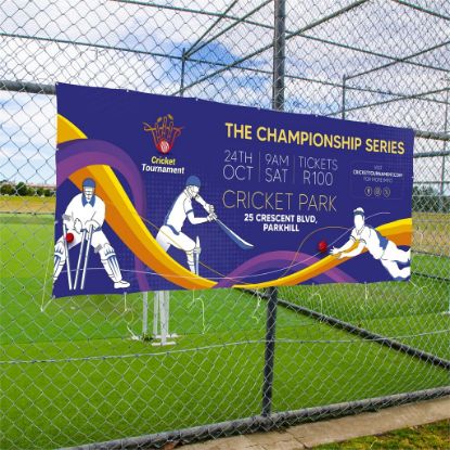 Picture of Sublimated Display Fabric Banner 3m x 1.5m