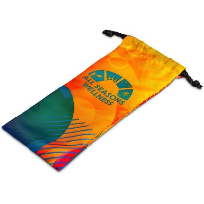Picture of Hoppla Tipsy RPET Wine Bottle Drawcord Bag