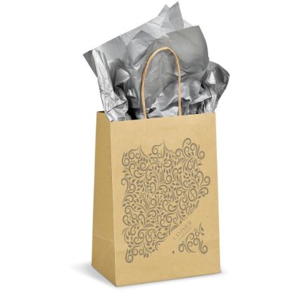 Picture of Altitude Ecological Digital Print Midi Paper Gift Bag 150gsm