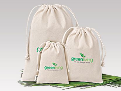 Picture of Altitude Allsorts Maxi Cotton Drawstring Pouch