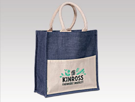 Picture of Okiyo Koruku Cork & Cotton Toiletry Bag