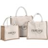 Picture of Okiyo Chinsai Midi Jute & Cotton Tote